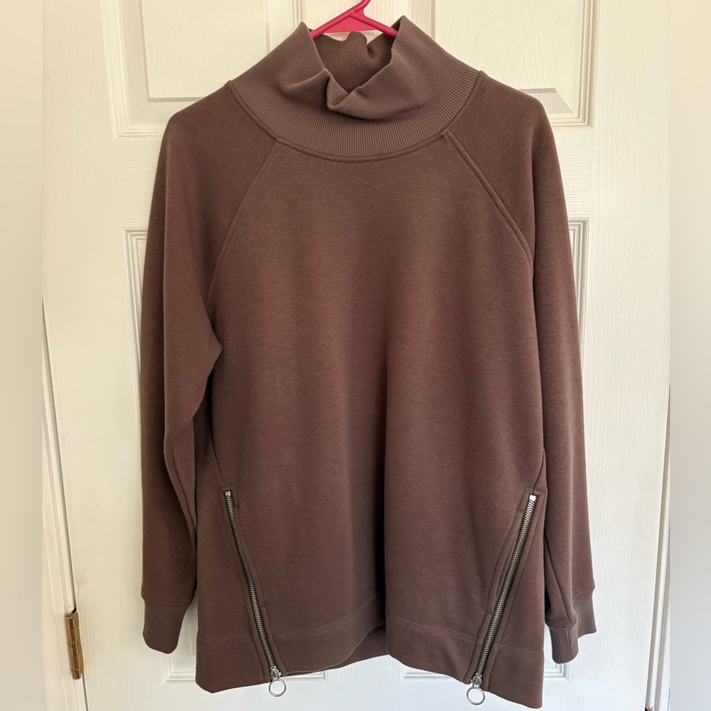 Athleta Cozy Karma Mock Neck Pullover